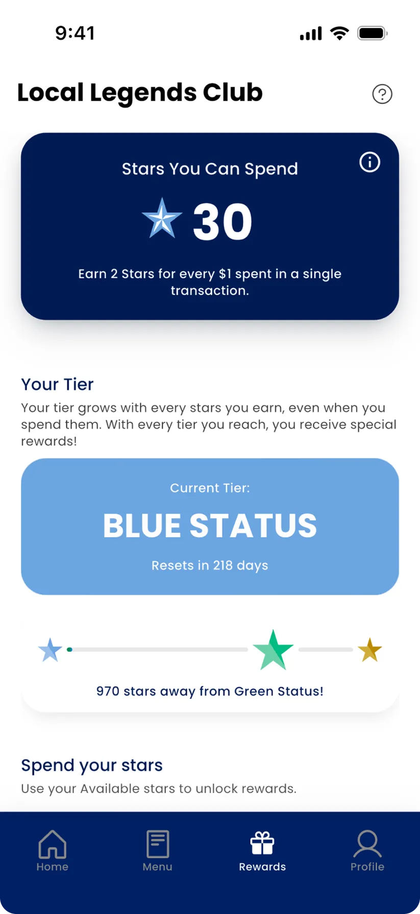 Activation screen preview